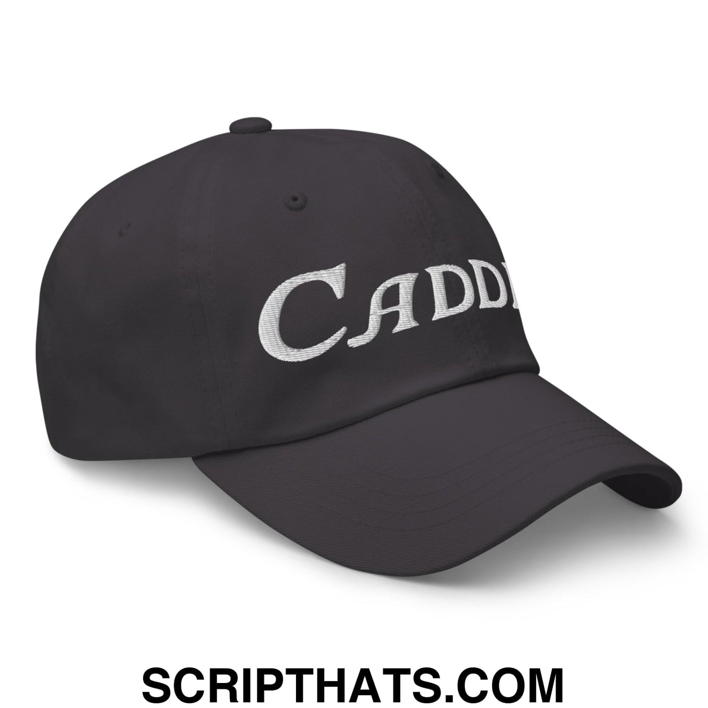 Caddie Embroidered Unstructured Golf Dad Hat