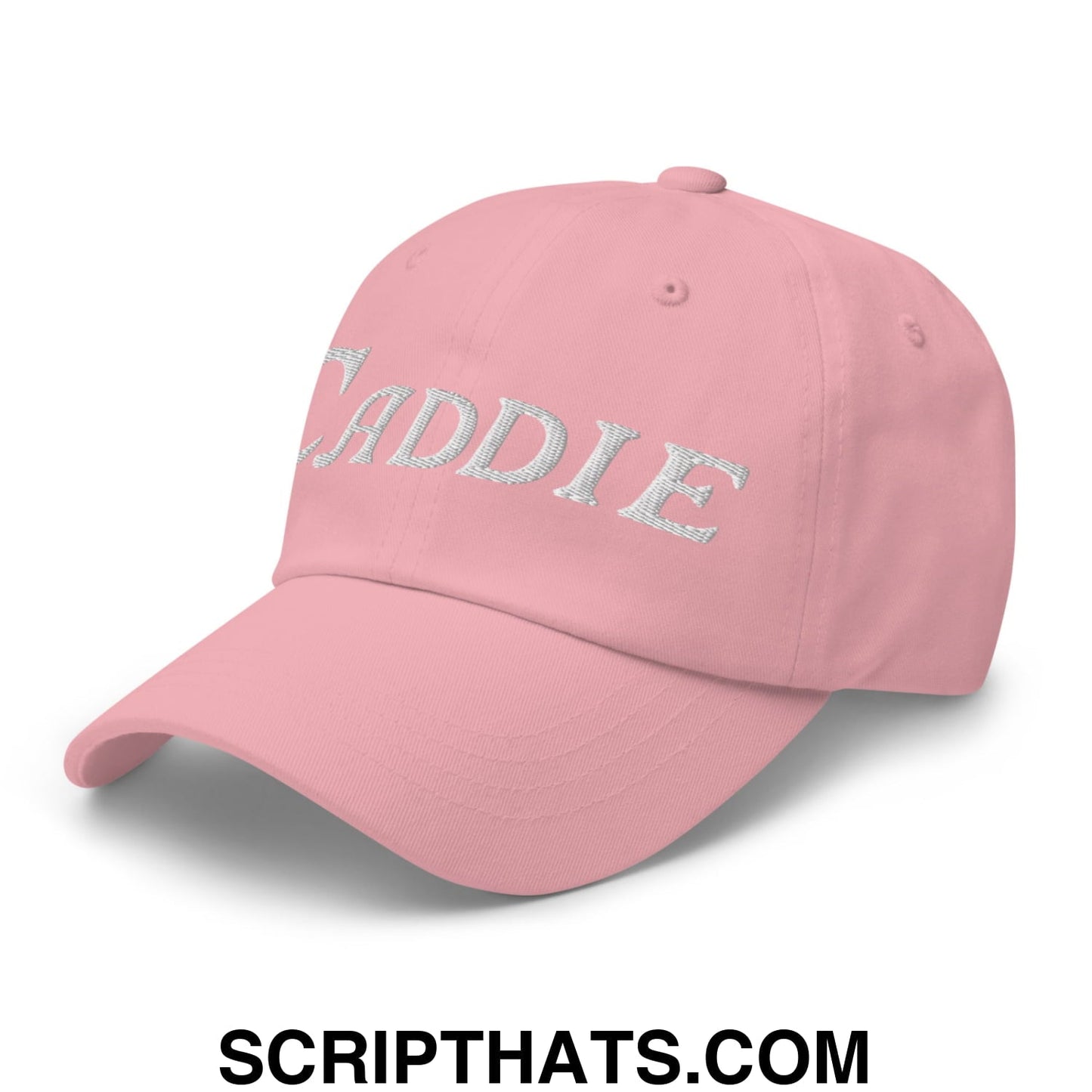 Caddie Embroidered Unstructured Golf Dad Hat