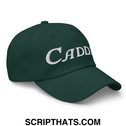 Caddie Embroidered Unstructured Golf Dad Hat