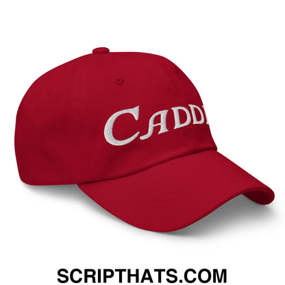 Caddie Embroidered Unstructured Golf Dad Hat