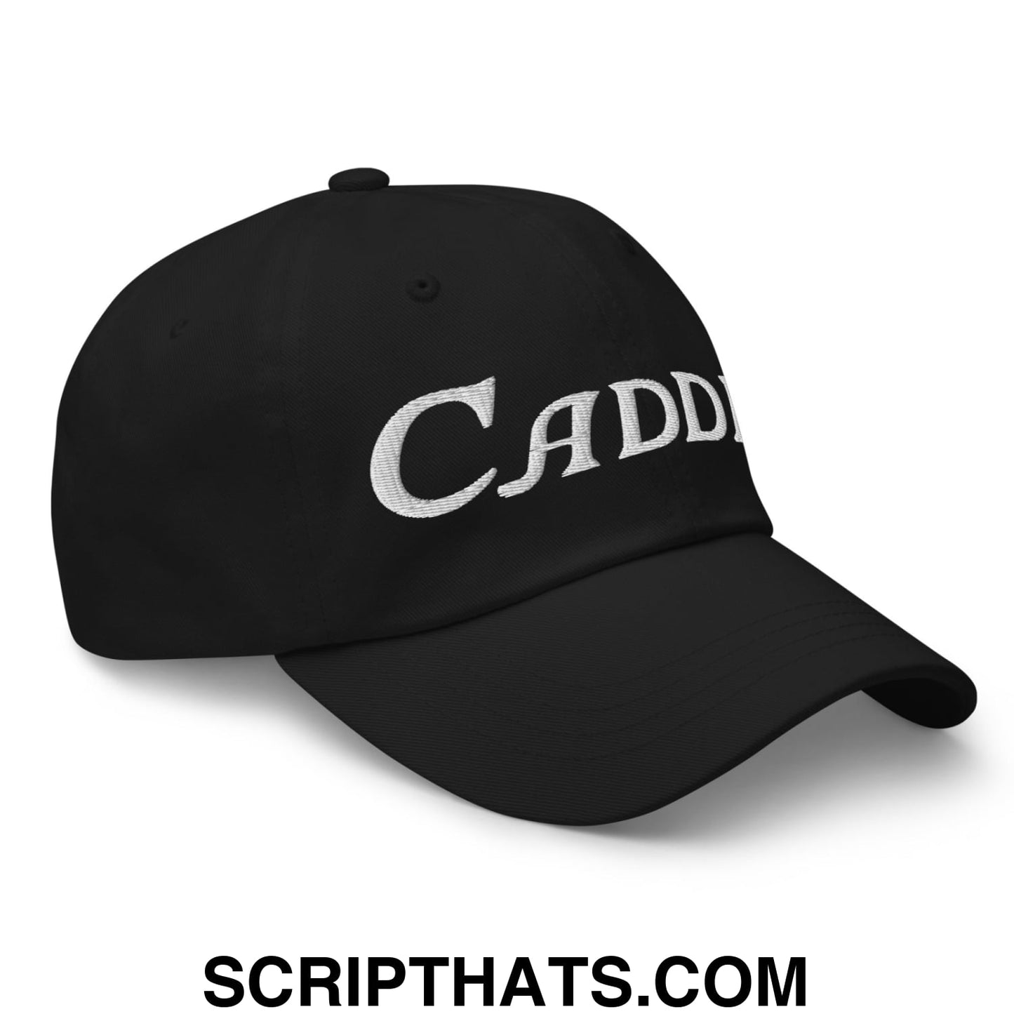 Caddie Embroidered Unstructured Golf Dad Hat