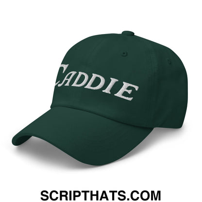 Caddie Embroidered Unstructured Golf Dad Hat