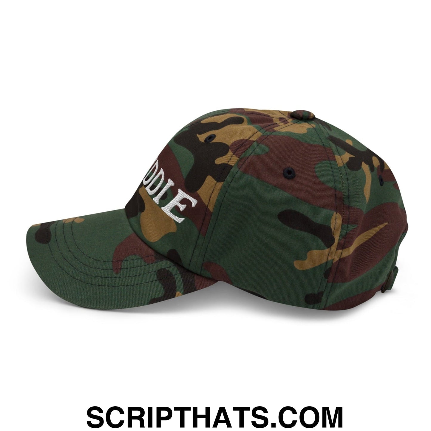 Caddie Embroidered Unstructured Golf Dad Hat