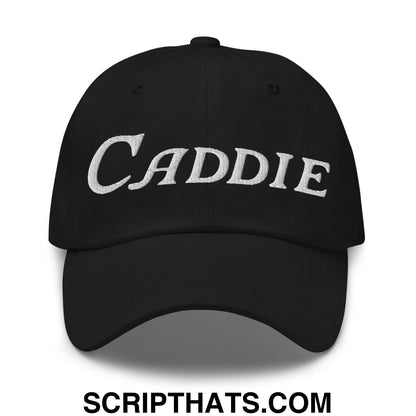 Caddie Embroidered Unstructured Golf Dad Hat
