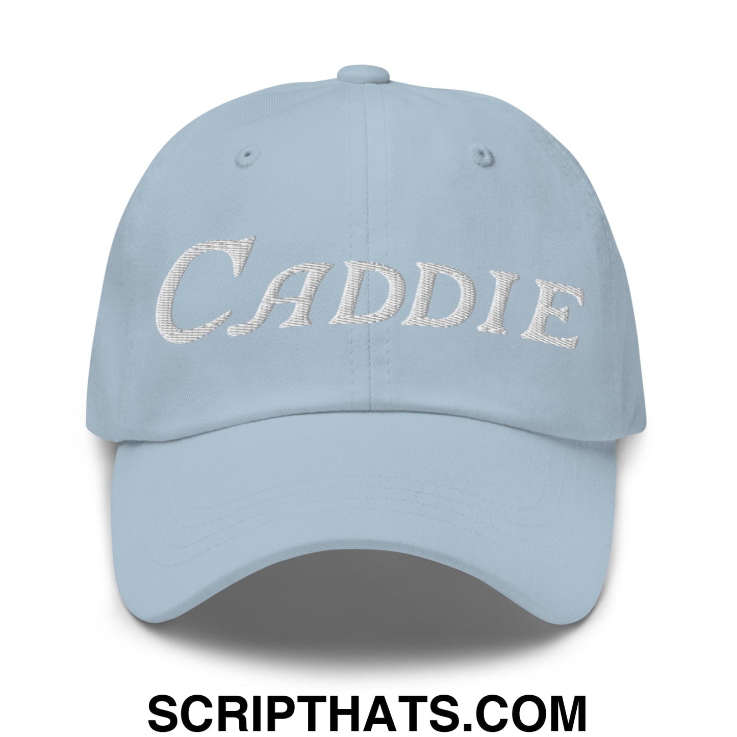 Caddie Embroidered Unstructured Golf Dad Hat