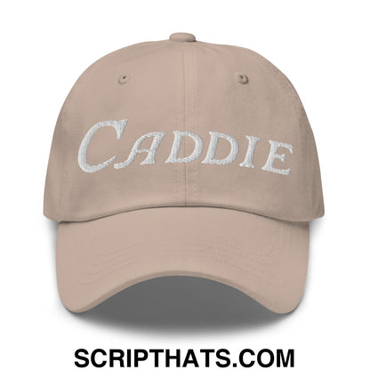 Caddie Embroidered Unstructured Golf Dad Hat