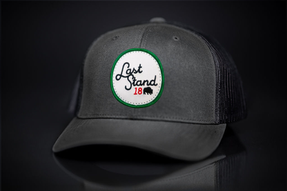 Last Stand Golf / Last Stand 18 Circle / Curved Bill Mesh Snapback / 113