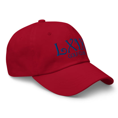 Curve Logo Dad Hat - Blue Logo