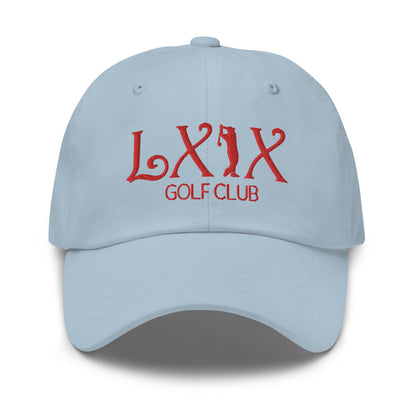 Curve Logo Dad Hat - Red Logo