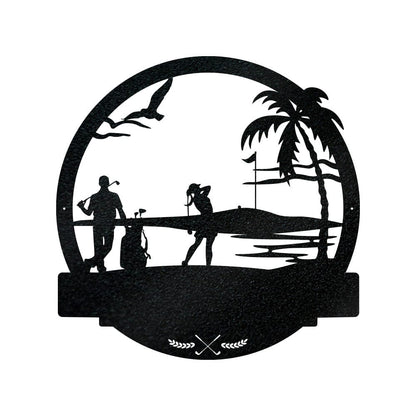 Couples Golf Monogram