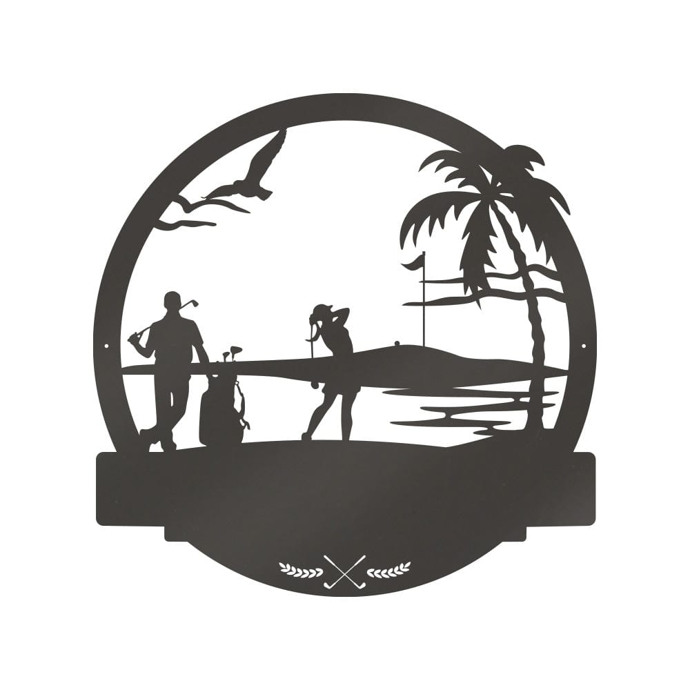 Couples Golf Monogram