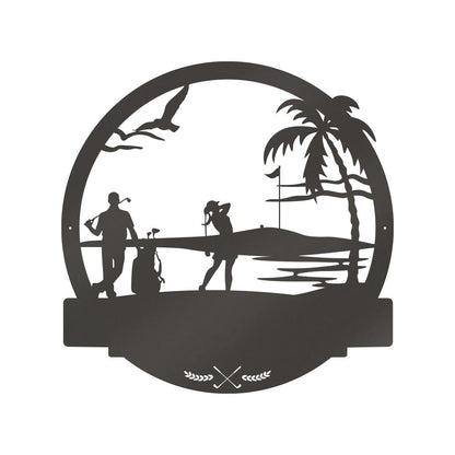 Couples Golf Monogram