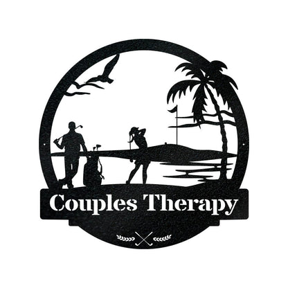 Couples Golf Monogram