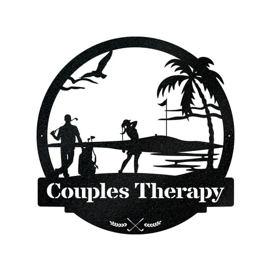 Couples Golf Monogram