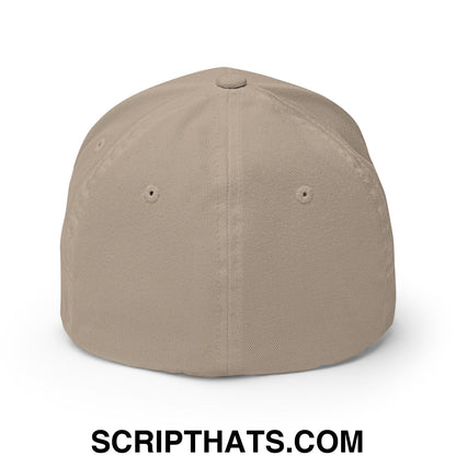 Curves Right Embroidered Stretch Fit Golf Hat