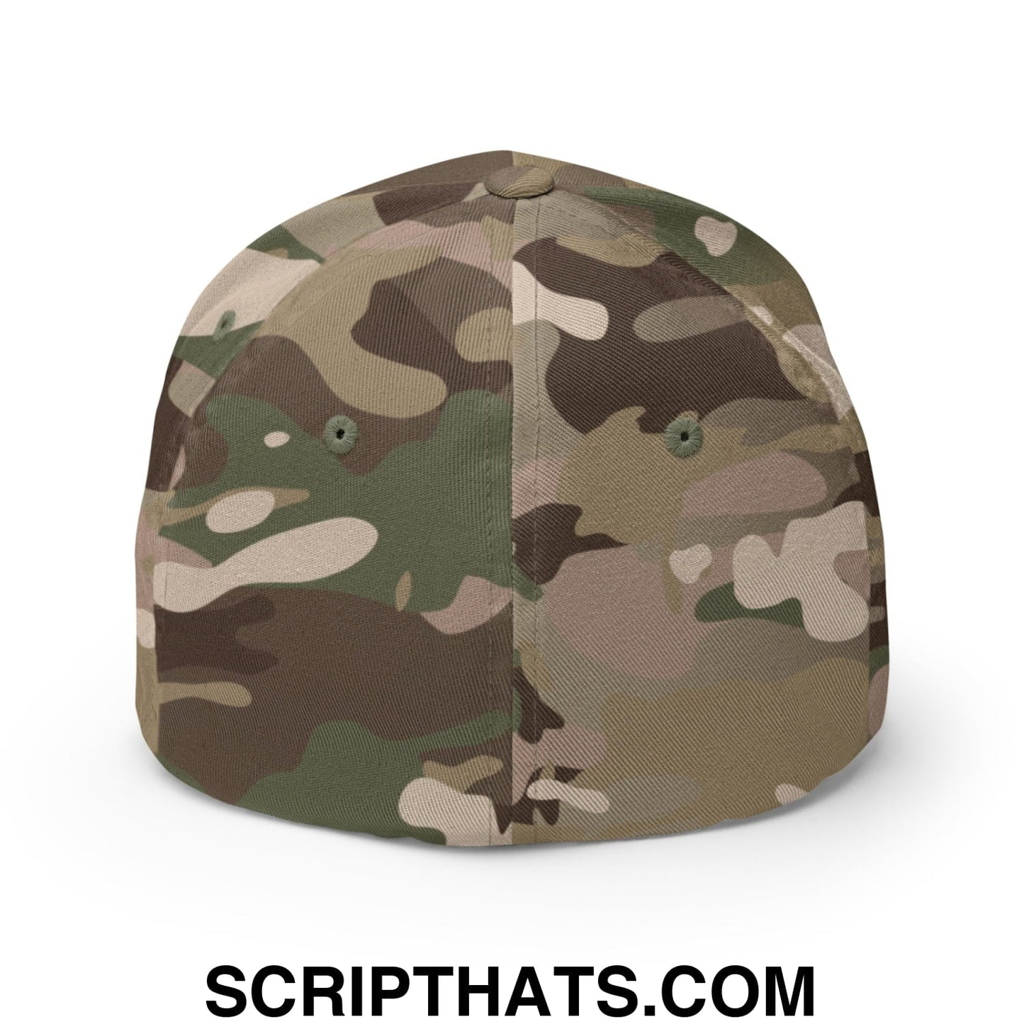 Curves Right Embroidered Stretch Fit Golf Hat
