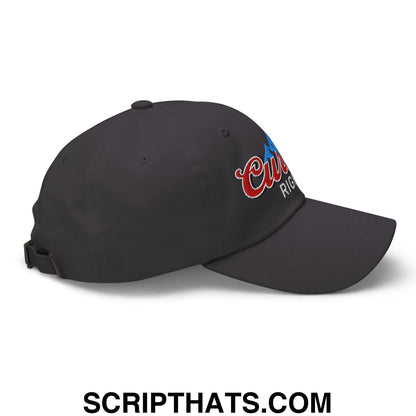 Curves Right Embroidered Unstructured Golf Dad Hat