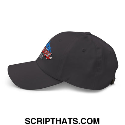 Curves Right Embroidered Unstructured Golf Dad Hat