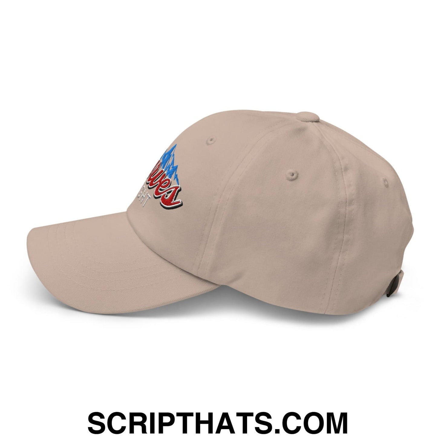 Curves Right Embroidered Unstructured Golf Dad Hat