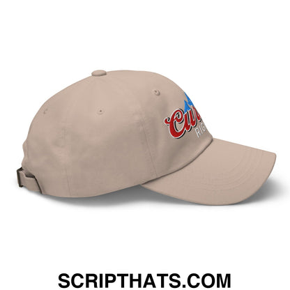 Curves Right Embroidered Unstructured Golf Dad Hat