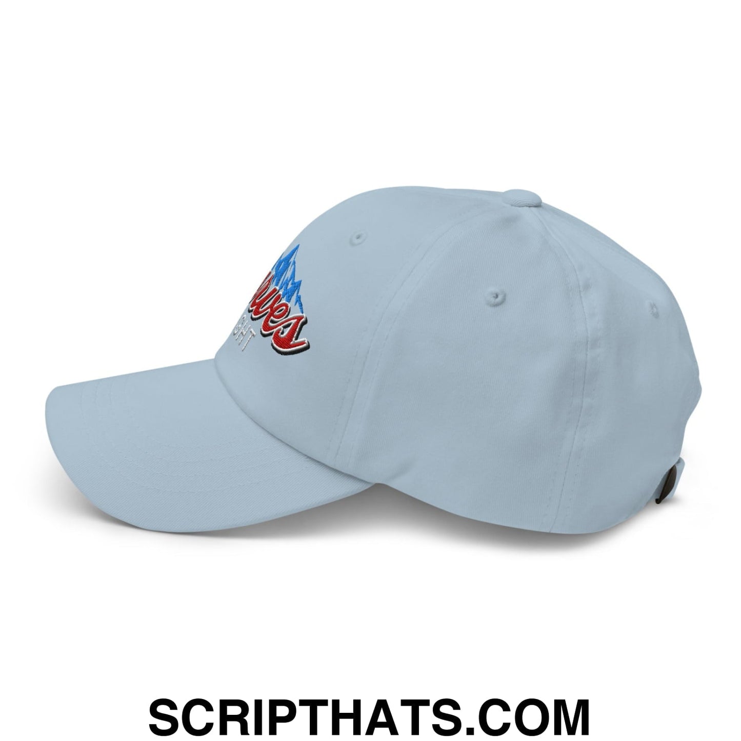 Curves Right Embroidered Unstructured Golf Dad Hat