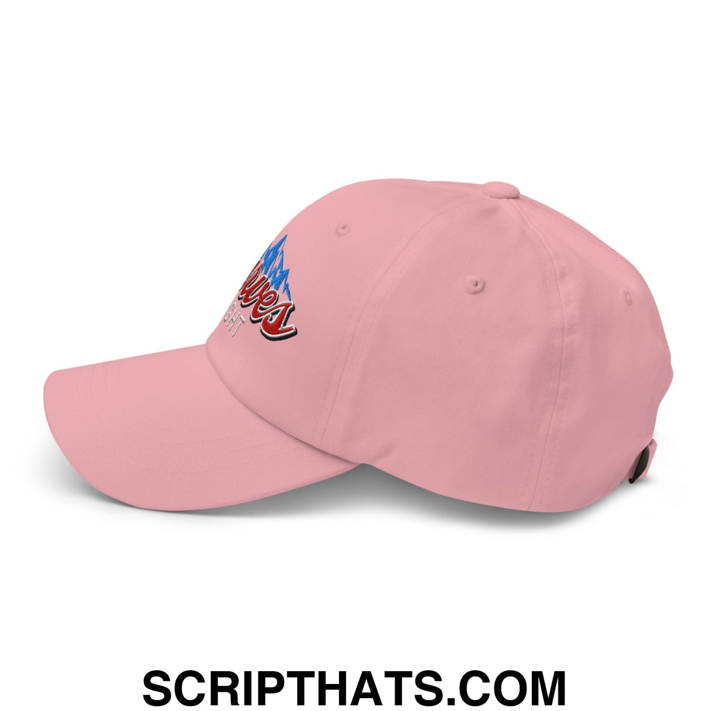 Curves Right Embroidered Unstructured Golf Dad Hat