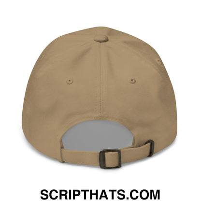 Curves Right Embroidered Unstructured Golf Dad Hat