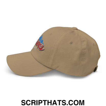 Curves Right Embroidered Unstructured Golf Dad Hat