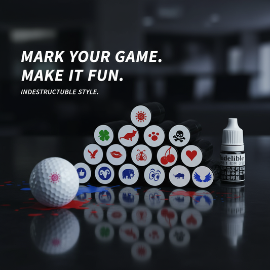 Quick-Dry Golf Ball Stamper