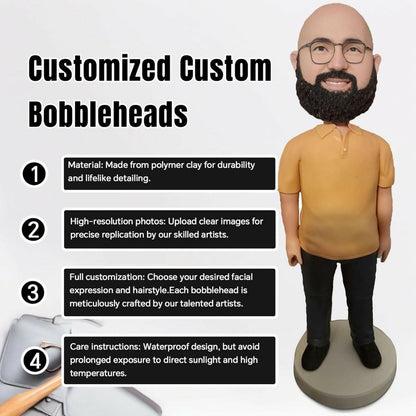 Custom Golfer Bobblehead Figurine