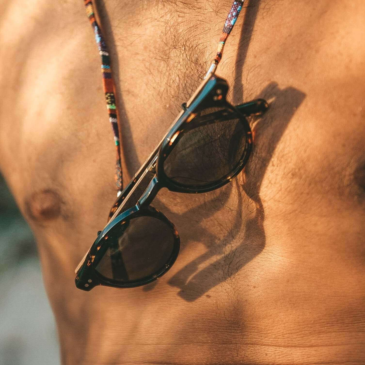 Ganges - Unisex Wood and Bio Acetate Sunglasses