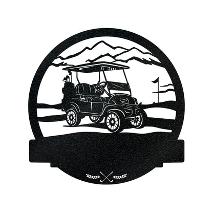 Golf Cart Monogram