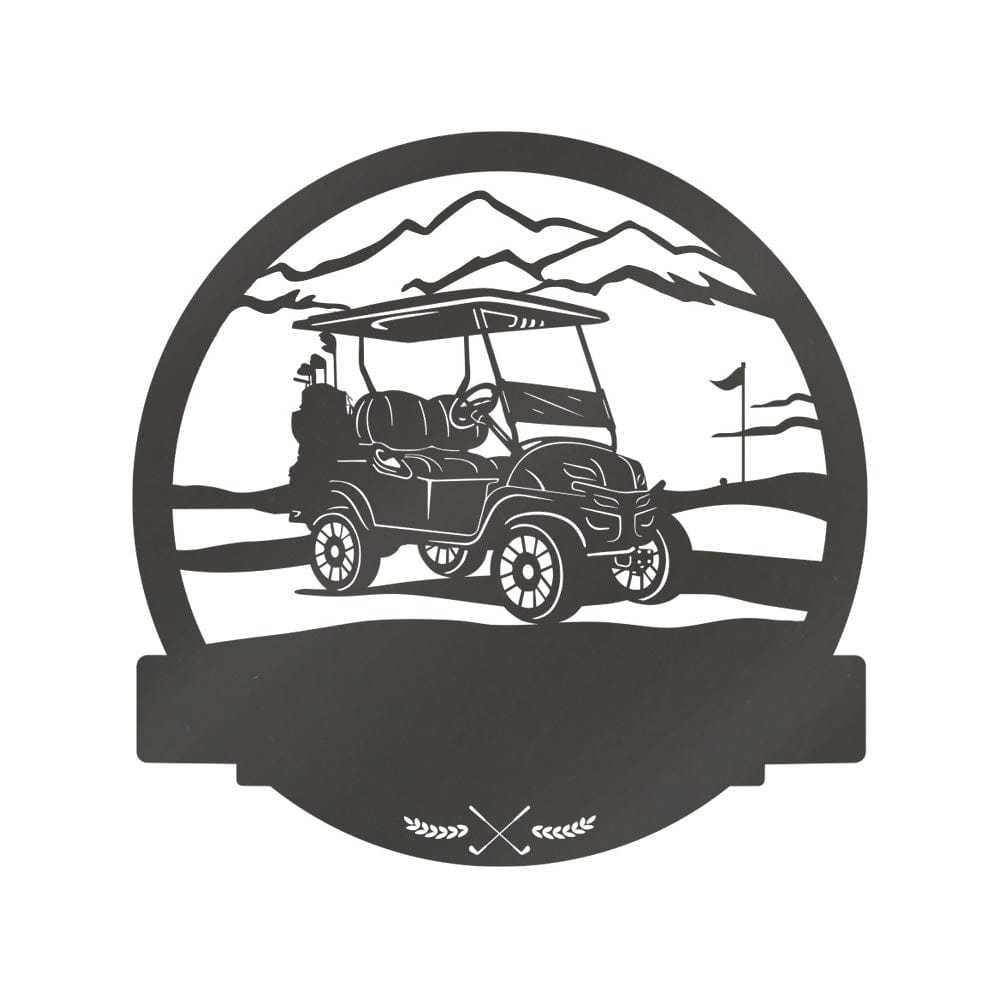 Golf Cart Monogram