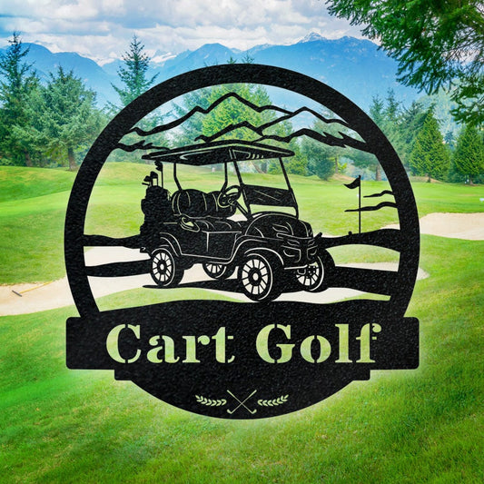 Golf Cart Monogram