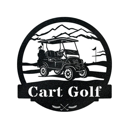 Golf Cart Monogram