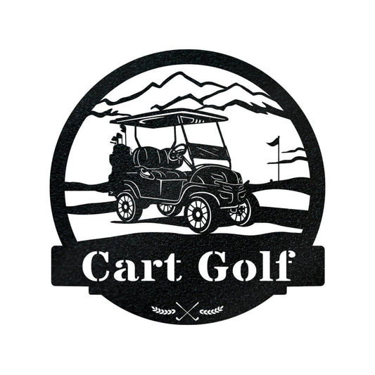 Golf Cart Monogram