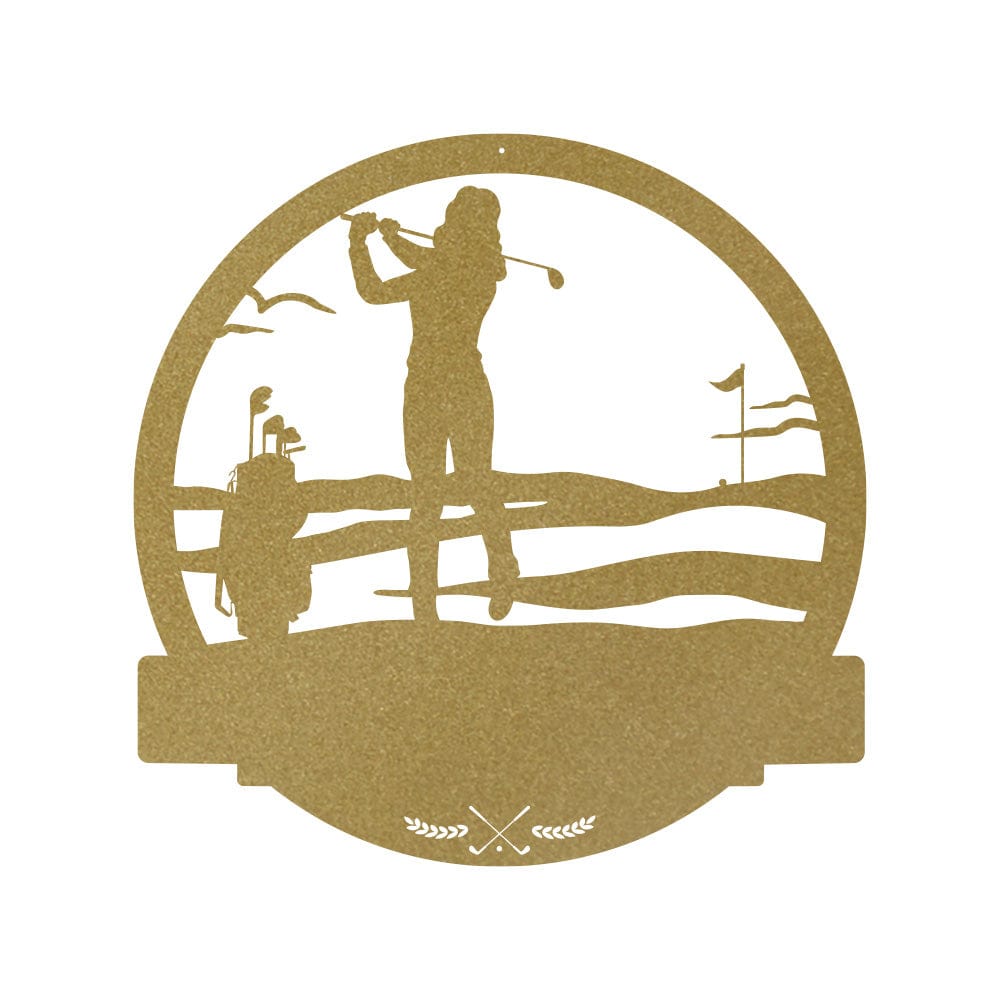 Golfer Women's Monogram