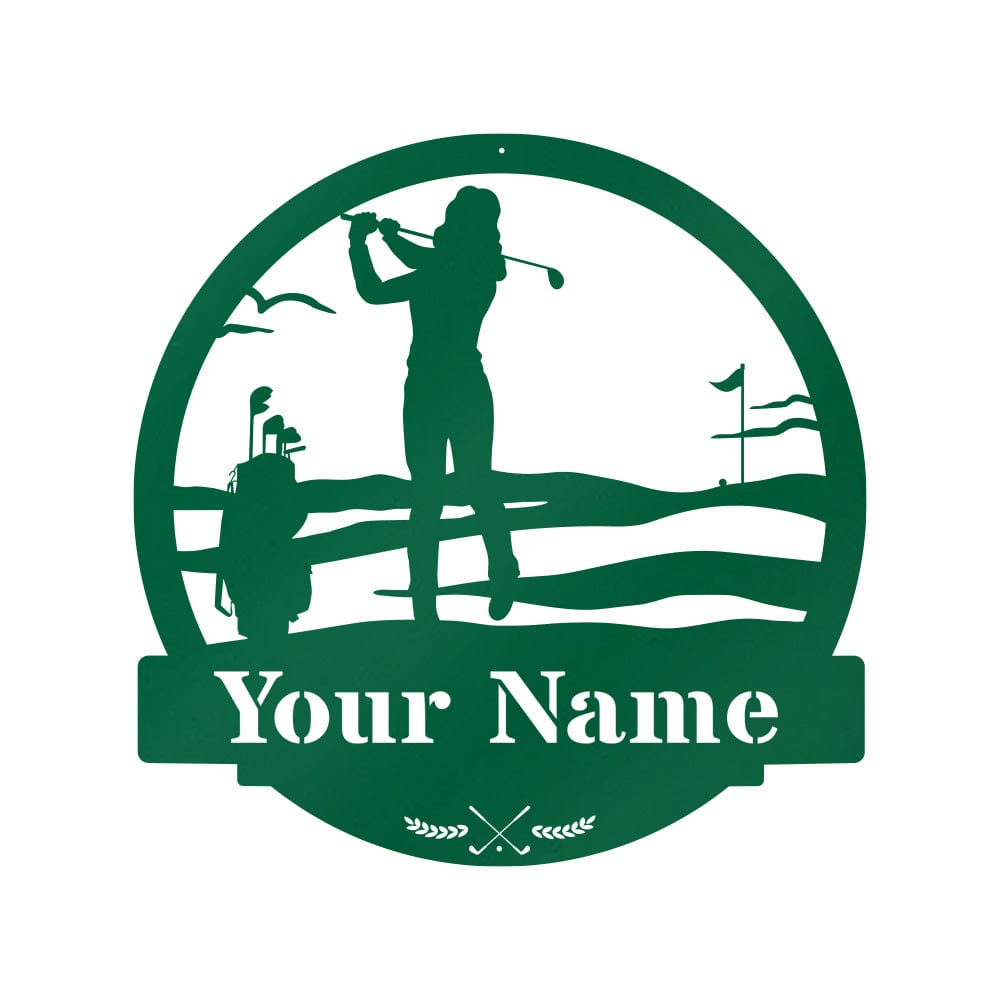 Golfer Women's Monogram