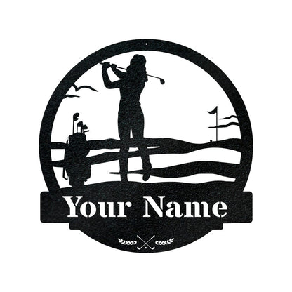 Golfer Women's Monogram