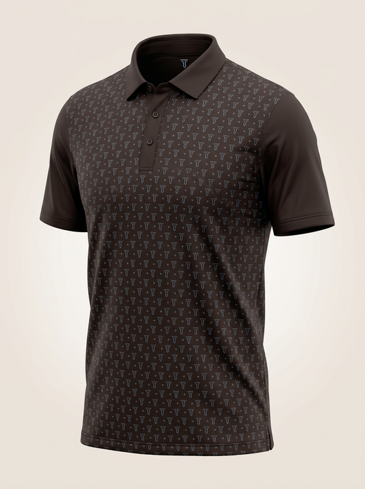 Tempo T Performance Polo - Black