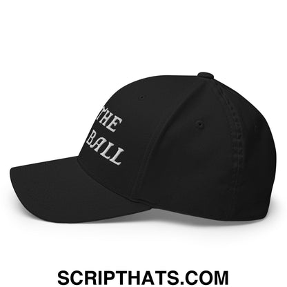 Hit The Damn Ball Embroidered Stretch Fit Golf Hat