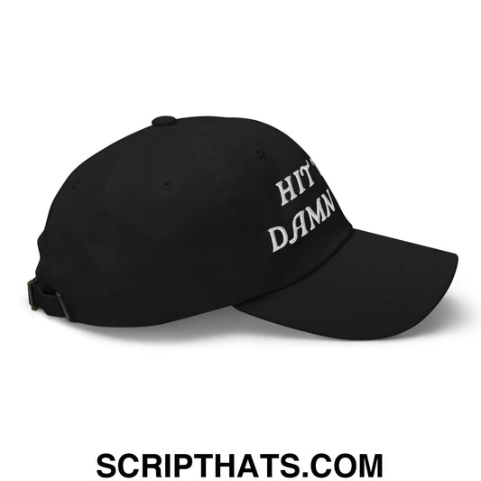 Hit The Damn Ball Embroidered Unstructured Golf Dad Hat