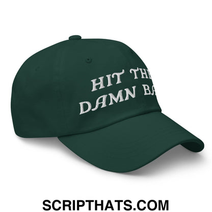 Hit The Damn Ball Embroidered Unstructured Golf Dad Hat