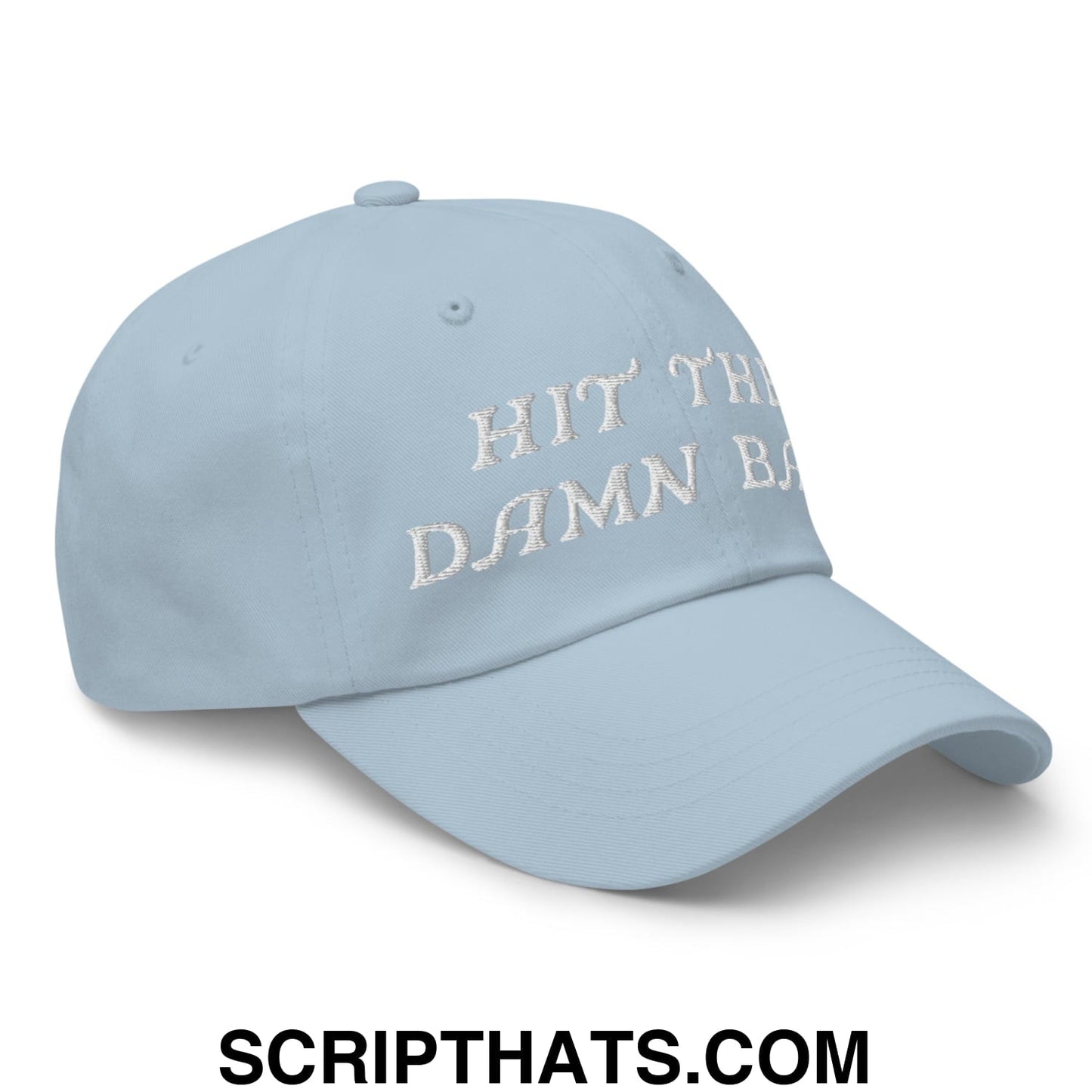 Hit The Damn Ball Embroidered Unstructured Golf Dad Hat