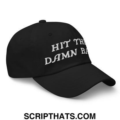 Hit The Damn Ball Embroidered Unstructured Golf Dad Hat