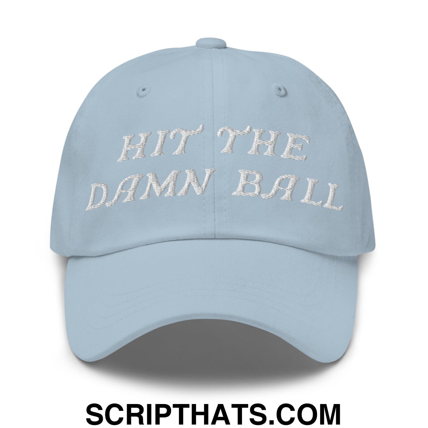 Hit The Damn Ball Embroidered Unstructured Golf Dad Hat