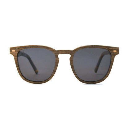 Lark - Squared Wood Sunglasses