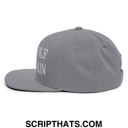 Make Golf Fun Again Embroidered Flat Bill Brim Snapback Hat