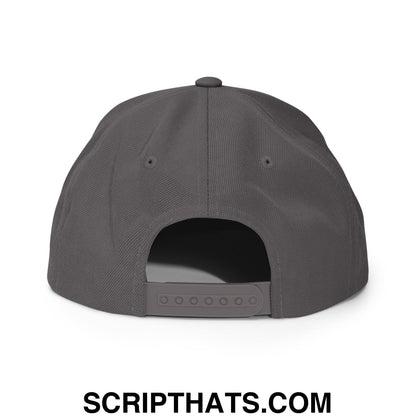 Make Golf Fun Again Embroidered Flat Bill Brim Snapback Hat