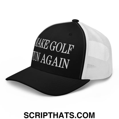 Make Golf Fun Again Embroidered Mesh Trucker Hat